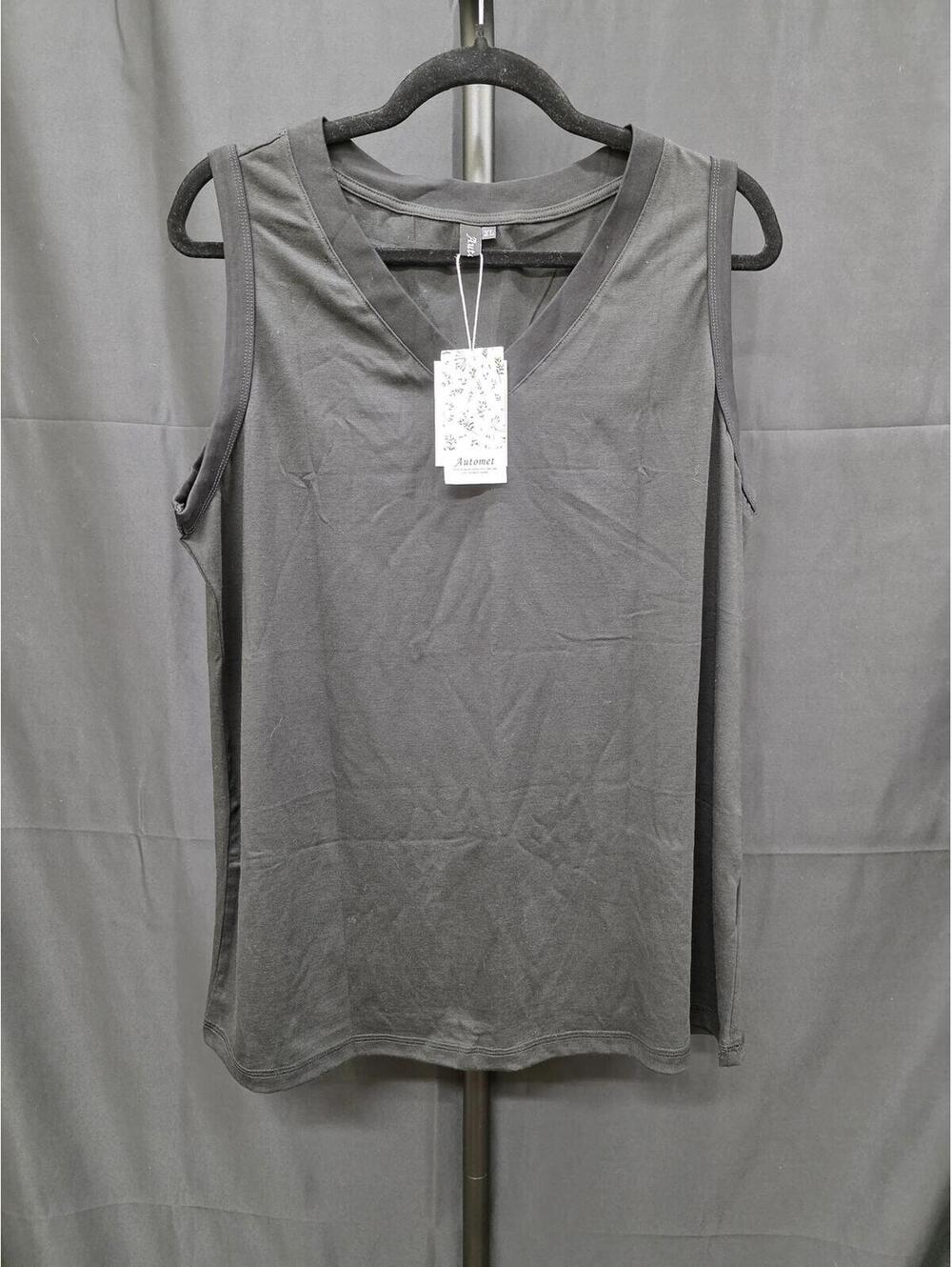 AUTOMET WOMEN’S SQUARE NECK FLOWY SLEEVELESS TANK TOP SIZE XL